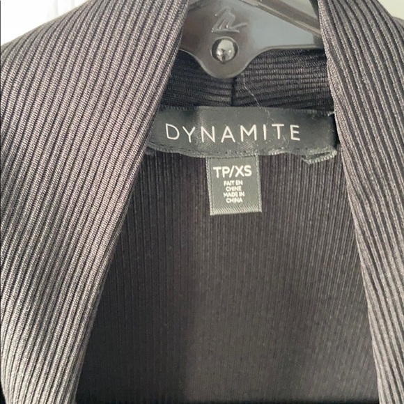 Short sleeved ribbed bodysuit from Dynamite - Picture 2 of 6